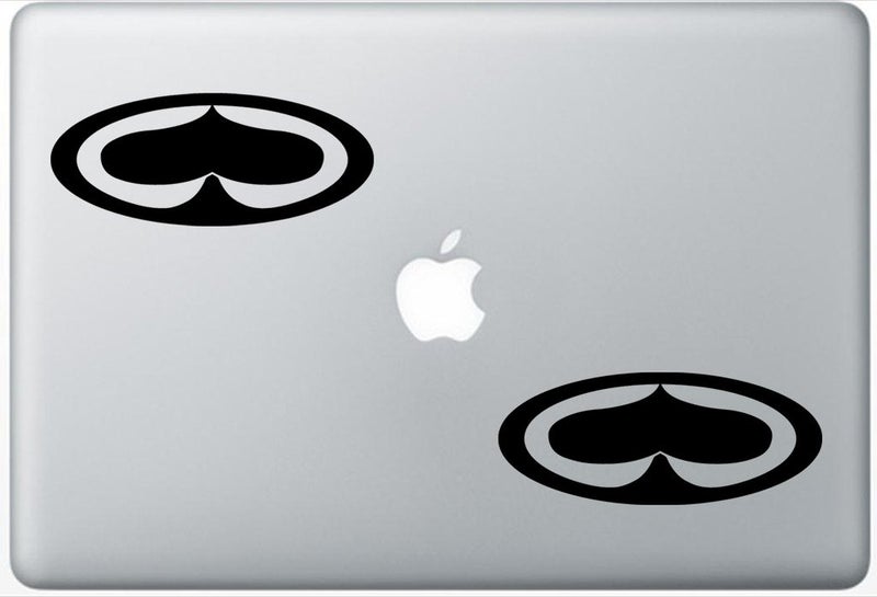 Kottonmouth Kings Spade Kmk FlashDecals2683 Set of Two (2X), Decal, Sticker, Laptop, Ipad, Car, Truck